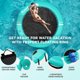 thumbnail image 2 of Plataforma flotante de muelle inflable FBSPORT de 8 pies para lago, 2 of 9