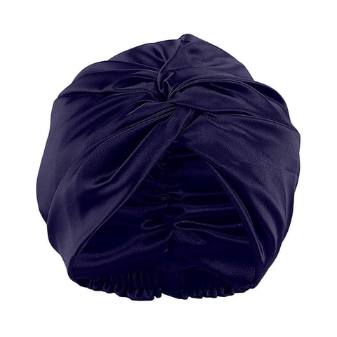 Gorro Satin Turbante Ker Azul