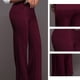 thumbnail image 4 of Pantalones De Trabajo Informales Para Mujer, De 6 Botones, Largos, De Cintura Alta Y Pierna Recta., 4 of 5