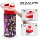 thumbnail image 4 of Mob PsychoBotella de Agua con Tapa Pop Top de Un Toque, Acero Inoxidable, a Prueba de Fugas, para Deportes, Botella Infantil rosa 12 oz, 4 of 6
