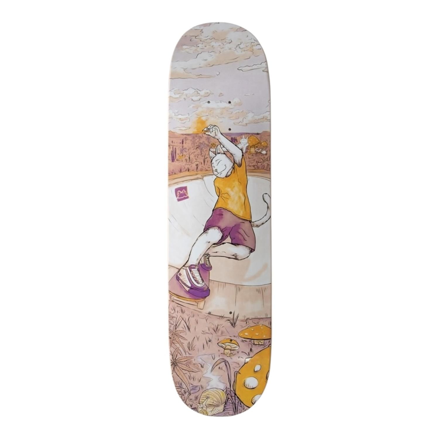 Tabla Skate Patineta Gangsta Cat Session 8.1