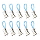 thumbnail image 3 of 10 Piezas Colgantes Pa?os De Cocina Clips Armario Para Cortina De Ducha Ropa Peque?a Azul, 3 of 5
