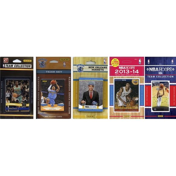Set de tarjetas coleccionables C&I Collectables NBA New Orleans Pelicans