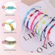thumbnail image 3 of Uxcell 8 Piezas Pulsera de Cuerda Trenzada, Pulseras de Cuerda Tejida Ajustables Boho Impermeables Cuerda de Cera Tobilleras Accesorio Elegante para Mujeres Hombres Cumpleaños Amistad, 4 Colores, 3 of 6