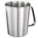 thumbnail image 1 of Xiao Hua Taza Medidora de Acero Inoxidable 304 con Asa y Puerto de Vertido; Taza Medidora de Metal con Escamas de Oz y Mililitros; 48 oz/1500 ml, 1 Pieza, 1 of 4