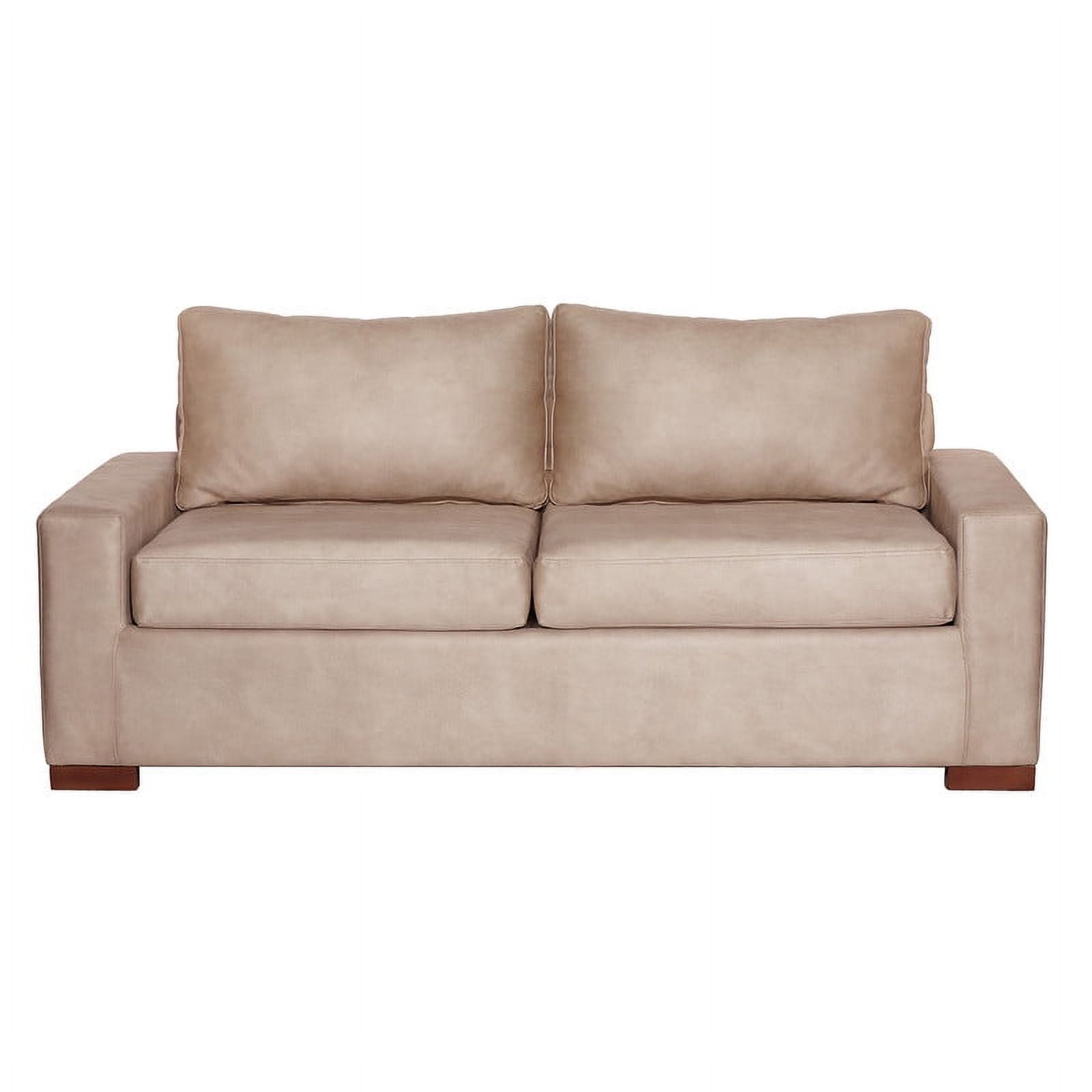 Latam Home - Sofa Cama Livorno 2pl Cuero Kentucky Beige