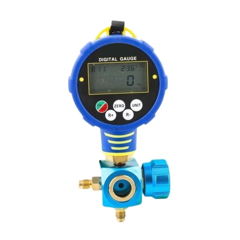 Ioensy - Medidor De Refrigerante Digital Compacto Portátil Aire Acondicionado Herramienta Refrigerante Estilo A