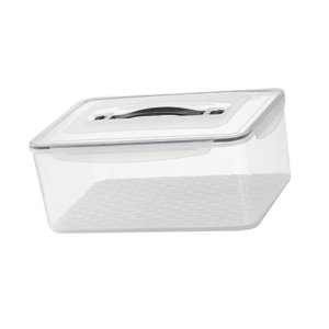 Bothyi - Caja De Almacenamiento De Alimentos Con Escurridor, Portátil, Sellada Para El Hogar, Gabinete Para Pan, 10,5 L