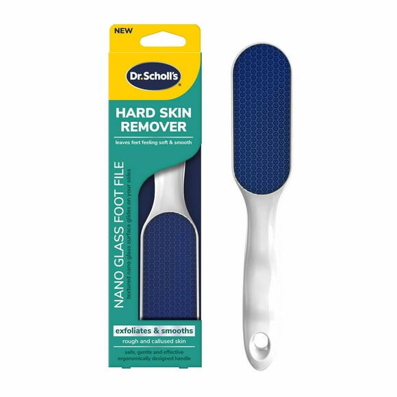 Foot File Dr. Scholl's, removedor de piel dura, nanovidrio