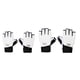 thumbnail image 4 of 2 pares de ni?os adultos medio dedo guantes de boxeo acolchado muay thai equipo de protección, 4 of 6