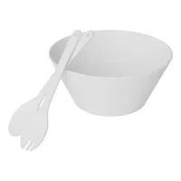 Bowl Fuente Sustentable Ø25Cm Con 2 Utensilios Tromsø Kawi®