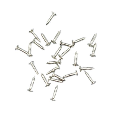 Bothyi - 25 Uds Tornillos Para Golpeador De Guitarra Tornillos Para Golpeador De Bajo Para Luthier Hobby