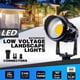 thumbnail image 2 of Luces de paisaje SUNVIE, paquete de 24, 12 W, 12-24 V, IP65, blanco cálido, 2 of 8