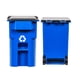 thumbnail image 4 of Set de 4 minitacarros de basura y reciclaje con tapa y ruedas para figuras de acción, 4 of 9