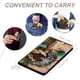 thumbnail image 4 of Los Tuits Porta Pasaporte y Cartera de Viaje Premium de Cuero PU, Funda de Pasaporte Bloqueo RFID con Ranuras para Tarjetas de Crédito, Estuche para Libro de Pasaporte para Familia 10cm × 15cm, 4 of 6