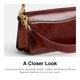 thumbnail image 4 of Bandolera COACH Tabby 20 Spazzolato Leather Dark Neutral, 4 of 5