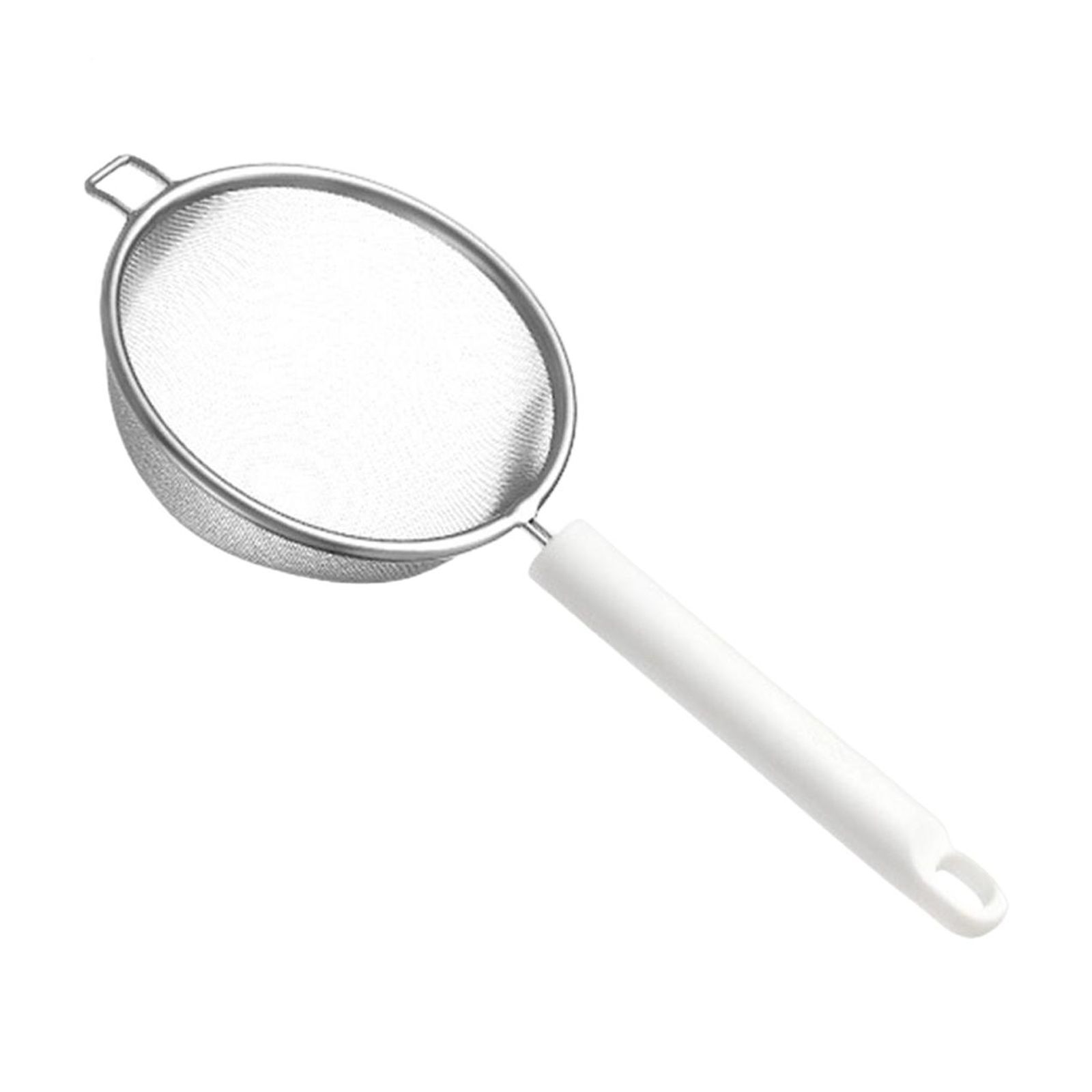 Magideal - Filtro De Malla Fina Filtro Pequeño Desnatado Grasa Y Espuma Utensilios De Cocina Herramientas Cuchara De Filtro Con Mango Colador De Malla Para