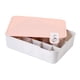 thumbnail image 4 of Caja De Almacenamiento De Ropa Interior, Organizador De Cajones De PP, Armario Apilable, Organizador De Gabinete, Tapa Rosa, 15 Rejillas, 4 of 5