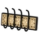 thumbnail image 4 of Ganchos Para Abrigos De Casa De Muñecas Modelo De Simulación Ganchos De Pared Para Decoración Negro, 4 of 5
