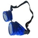 thumbnail image 1 of Gafas Wocst Cyber Vintage Steampunk Azules, 1 of 3