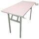 thumbnail image 1 of Mesa Plegable para Trabajos pesados Uso Industrial 130 Cm patas de fierro Rosada, 1 of 6