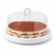 thumbnail image 3 of Porta Torta / Kuchen / Frutas Blanco Con Tapa Pvc Multiuso 29 Cm MB-11, 3 of 6