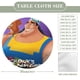 thumbnail image 2 of Las locuras del emperador-theme Fitted Round Tablecloths Elastic Edged Table Covers Waterproof Table Cloth for Kitchen Holiday Party Tables Decor 150cm, 2 of 6
