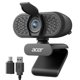 thumbnail image 1 of Webcam Acer 1080p USB Plug and Play con micrófono y tapa de privacidad, 1 of 9