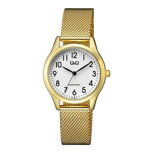 Reloj Analogo Dorado Q&Q Q02A-006Py