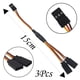 thumbnail image 2 of Cable de extensión servo Share Goo, 18 piezas, 3 pines y 22 AWG para RC, 2 of 6