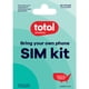 thumbnail image 1 of Chip Total Wireless SIM Kit BYOP 4G LTE 5G Compatible, 1 of 3