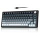 thumbnail image 1 of Teclado MageGee STAR75 con interruptores rojos y control de perilla, 1 of 7