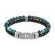 thumbnail image 1 of Pulsera Fossil para Hombre de Cuero Marrón Multitira 21,5 cm, 1 of 4