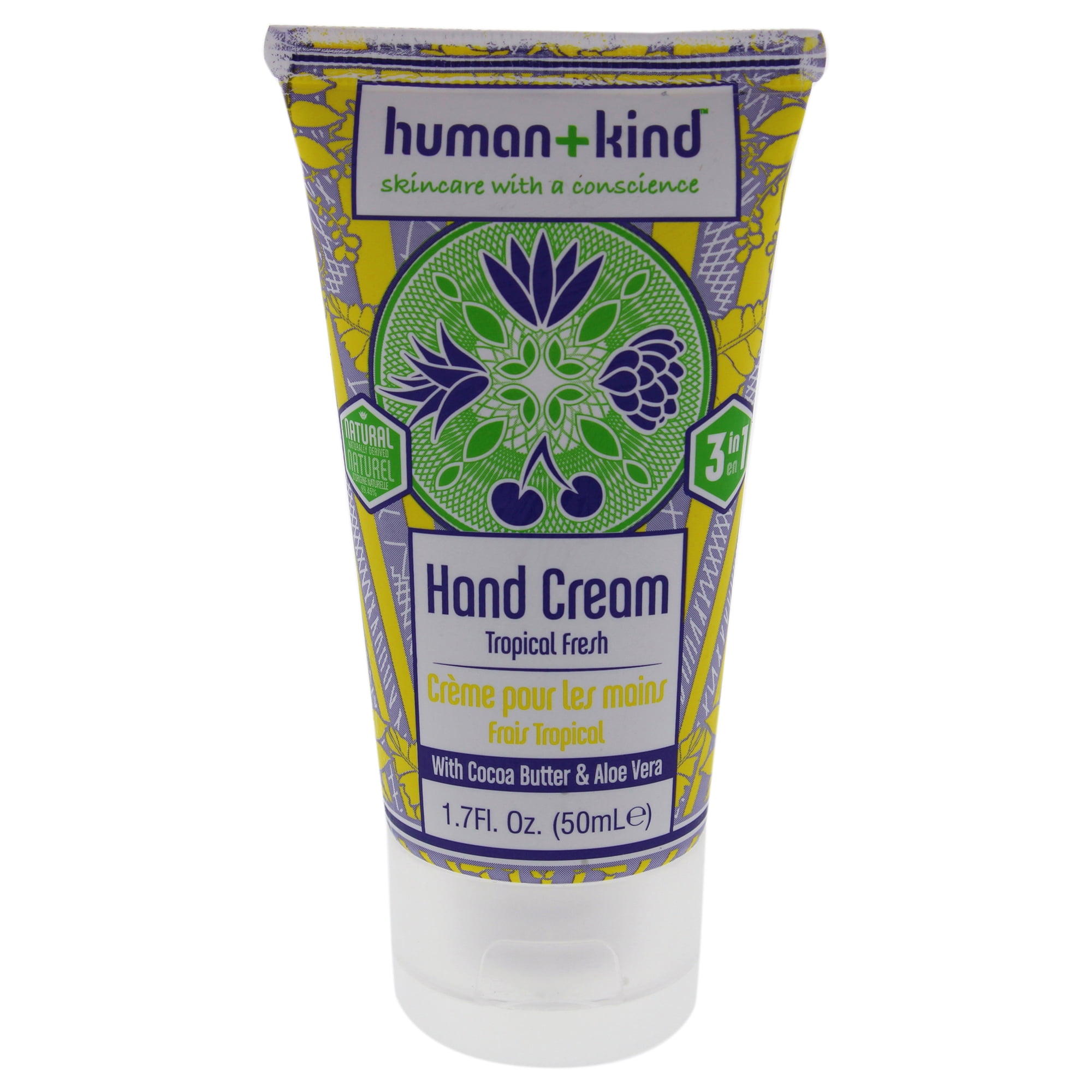 Crema De Manos Human+kind Tropical Fresca 50ml Unisex
