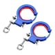 thumbnail image 2 of Rodillos para bandeja de cables, gestión de cables, fácil de usar, herramientas de roscado de cables ajustables, polea de tracción de cables, 2 uds. Azul marino, 2 of 5