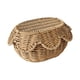 thumbnail image 1 of Cesta De Pan Tejida A Prueba De Polvo Cesta De Servicio Tejida Para Restaurante Hogar Picnic S, 1 of 5