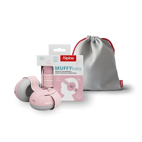 Protección auditiva para bebés Alpine Muffy, orejeras con reducción de ruido