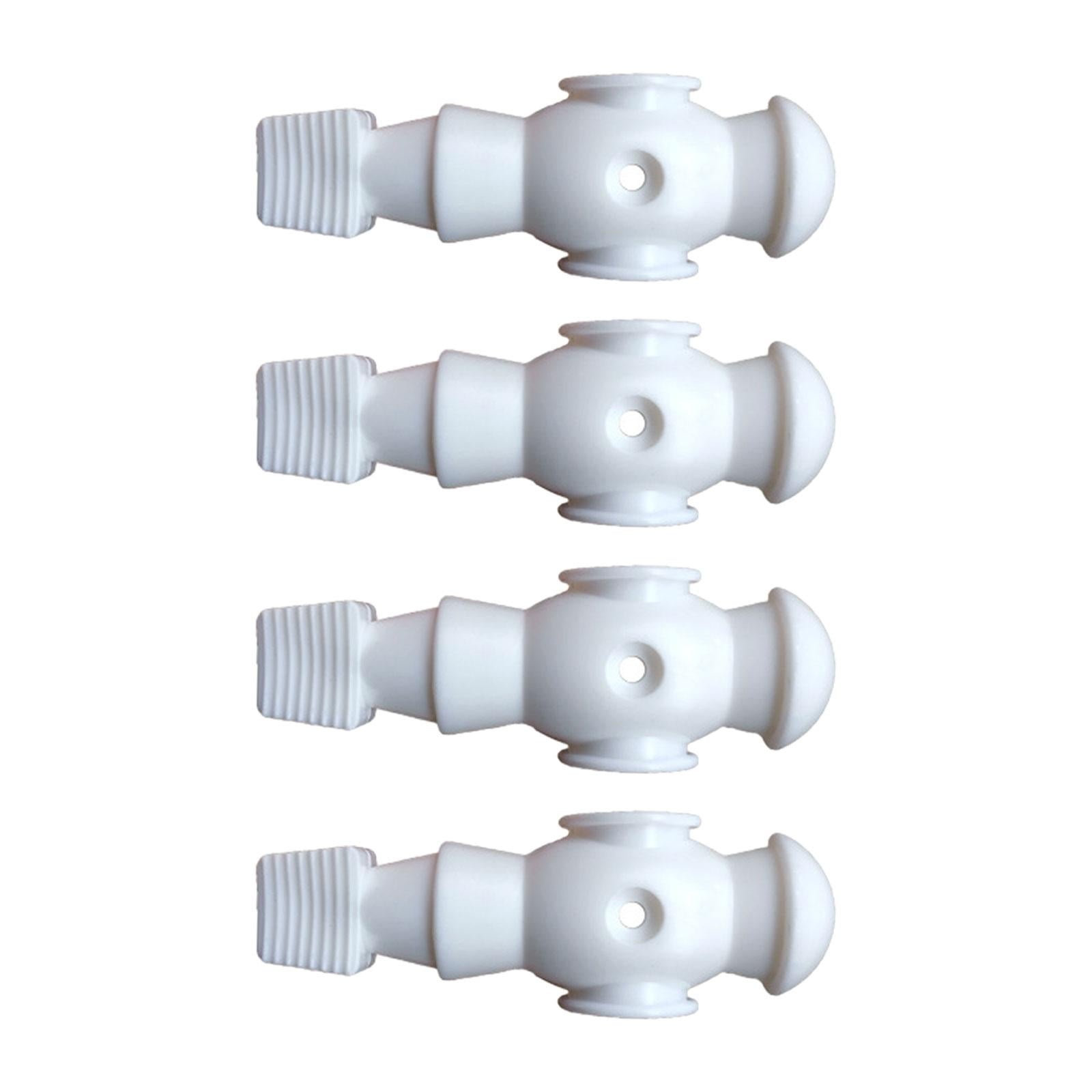 Magideal - Juego De Futbolín De Alta Calidad Para Hombres, Complementos Exclusivos Blanco