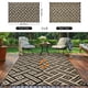 thumbnail image 4 of Alfombra Kalafun 152x244 cm Negro Beige para Patio Exterior, 4 of 7