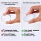 thumbnail image 3 of Copas de champán FOCUSLINE, 9 oz/270 ml, plástico transparente (paquete de 24), 3 of 7