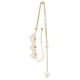 thumbnail image 1 of Pendiente Trepador 1 Pieza Perlas Blancas Vintage Moda, 1 of 3