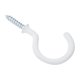 thumbnail image 2 of Cup Hook National Hardware, acero blanco con revestimiento de vinilo, 15 libras, 2 of 2
