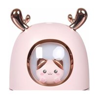 Disparo - Humidificador Difusor Nave Espacial Gato Rosa Hogar