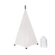 thumbnail image 4 of DJ Light Speaker Stand Cover Iluminación Trípode Stand Scrim Para Eventos Bodas Blanco 2 Lados, 4 of 5