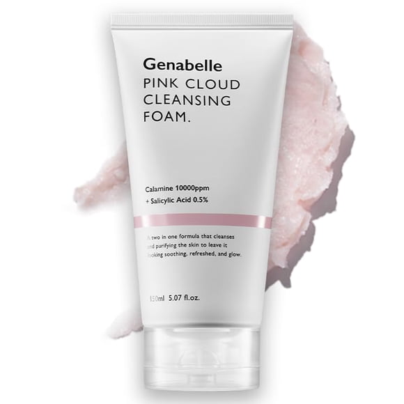 Espuma limpiadora Genabelle Pink Cloud con ácido salicílico 150 ml