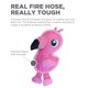 thumbnail image 3 of Juguete para perros Outward Hound Fire Biterz Flamingo Firehouse Small, 3 of 6