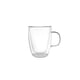 thumbnail image 4 of Tazas de café de vidrio transparente de doble pared 350 ml, 4 of 4