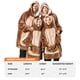 thumbnail image 4 of Sudadera con capucha para llevar, con capucha, para reírse, para Sherpa, Cozy Sloth, 4 of 7