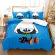thumbnail image 1 of Anime Cute Calimero Bedding Set Duvet Cover Bed Set Quilt Cover Pillowcase Comforter Boys Adult Bedding Set, 1 of 5
