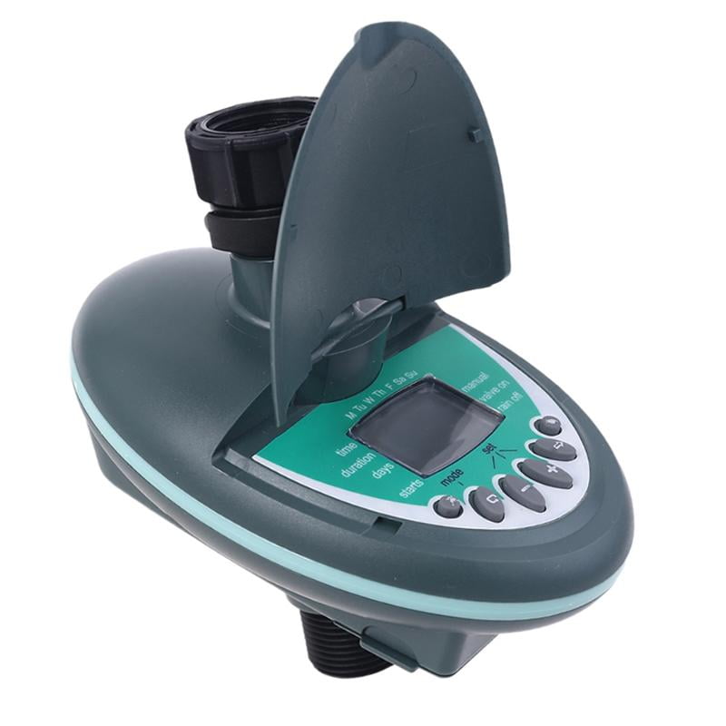 Magideal - Temporizador De Riego De 1 Pieza, Controlador De Riego Automático Electrónico Con Pantalla Lcd, Dispositivo Digital Duradero De Plástico Resistente Al